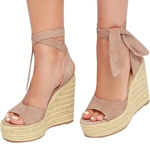 Pink Espadrille Sandal - Size 7.5